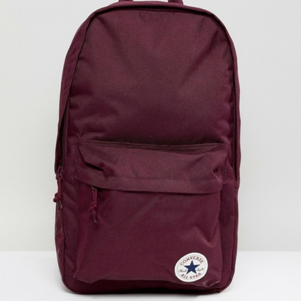 Maroon Converse Backpack